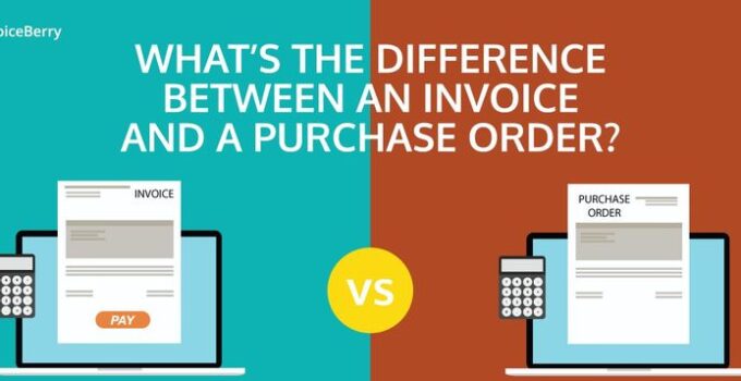 The Difference Between Purchase Order and an Invoice