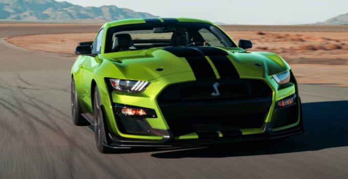 2020 Ford Mustang Grabber Lime Paint Job Can Be Painful to Look At