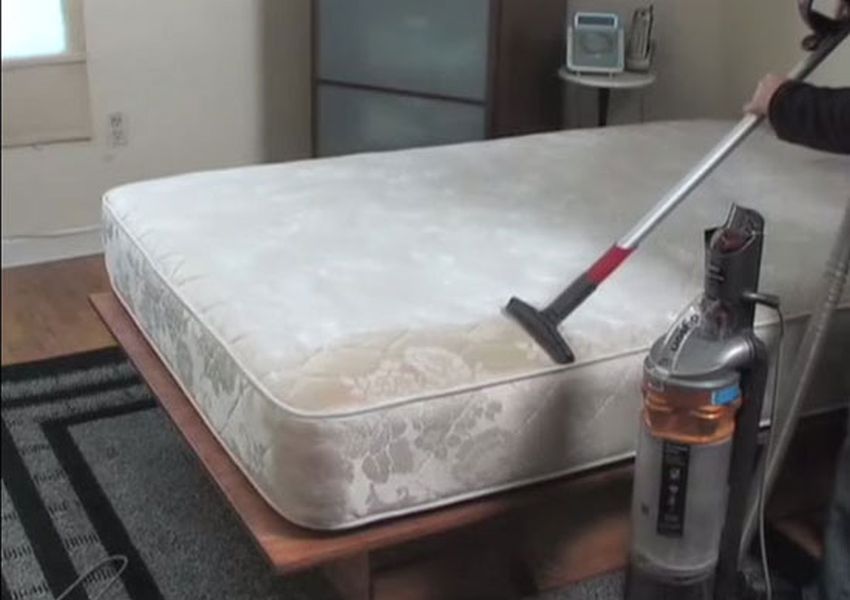 Vacuum your memory foam