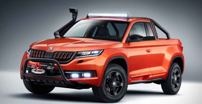 Check Out The Newest Concept By Skoda, The Mountiaq Pickup Truck