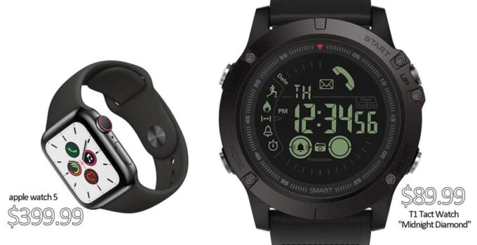 New Tactical Smartwatch, Rivals Apple’s Series 5 As Best Christmas Gift for 2024