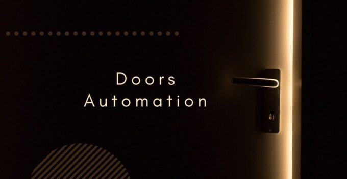 Doors Automation Using a Linear Actuator and Your Creativity