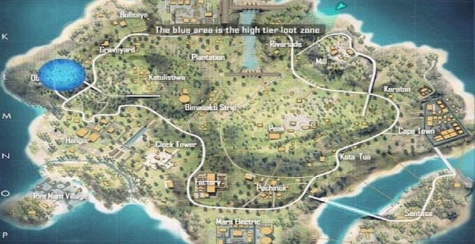 Free Fire: Bermuda Remastered Map