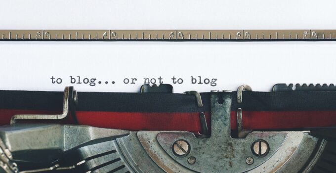 How To Start a Blog