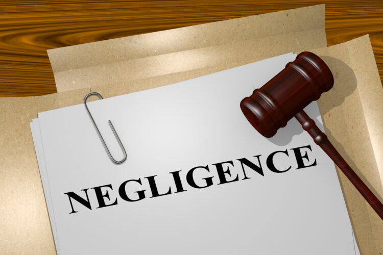 Negligence legal concept