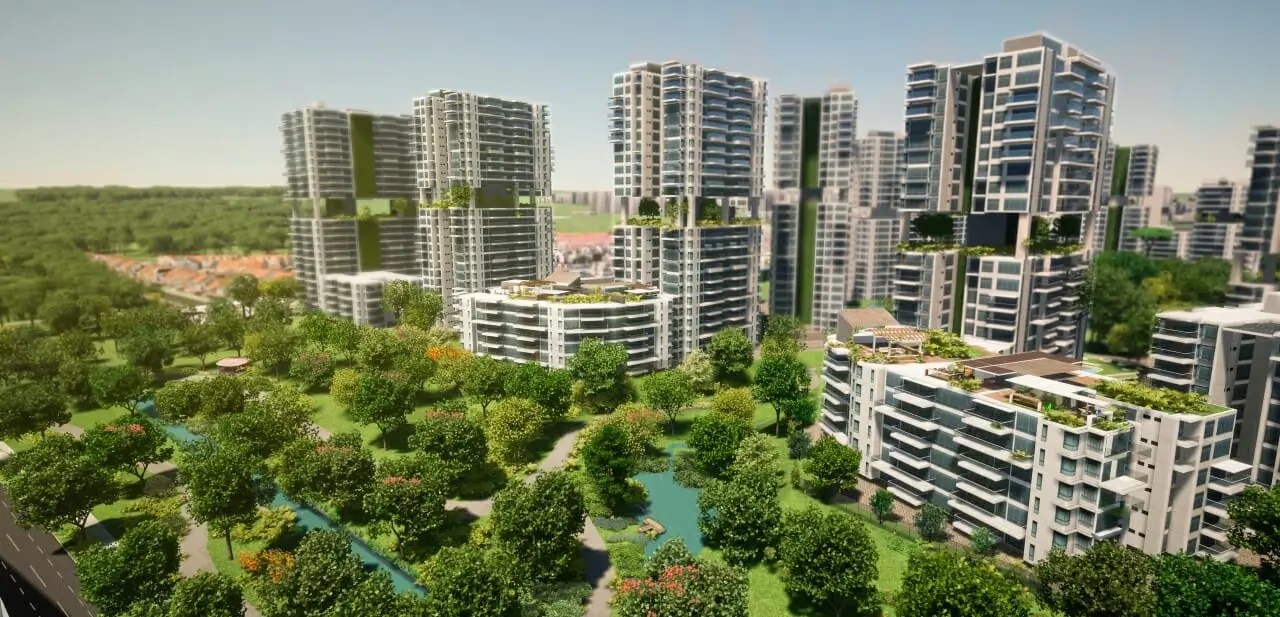 Exploring the Sustainable Design of Hillock Green Condominium - iCharts