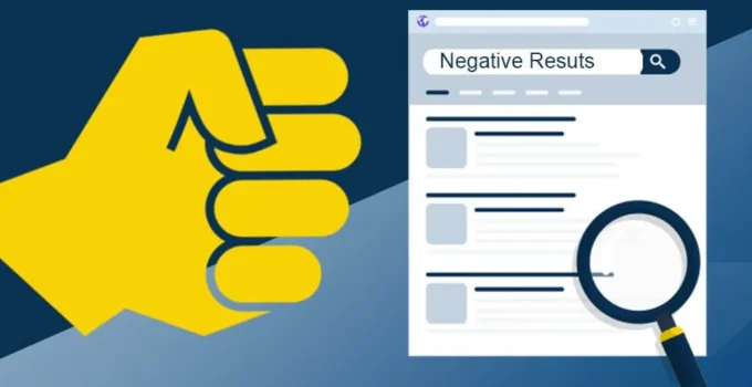 Best Practices For Dealing With Negative Search Results On Google
