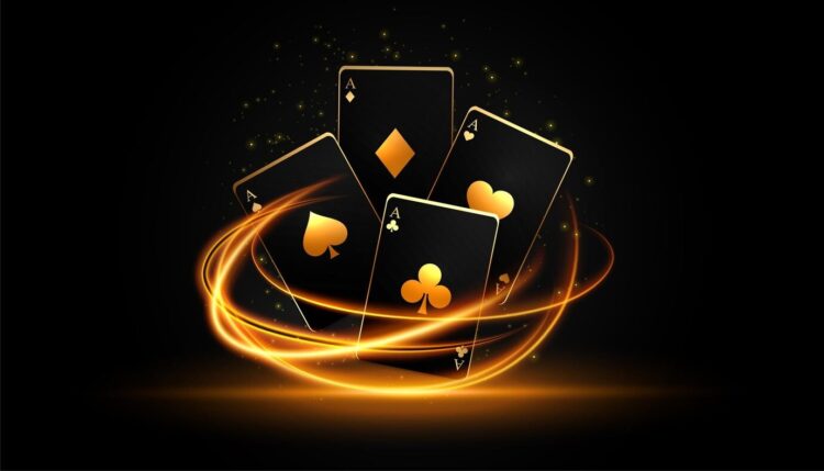 4 aces cards