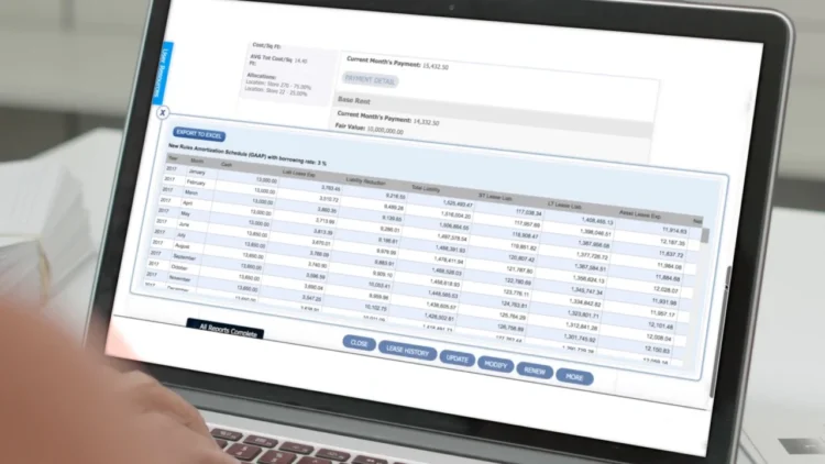 CPAs and Controllers Lease Administration Software
