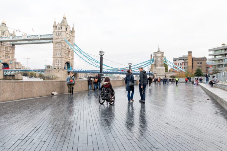 accessible entry in Tower Bridge