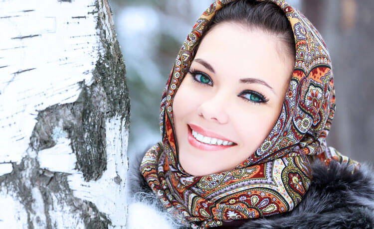 Beauty of slavic women