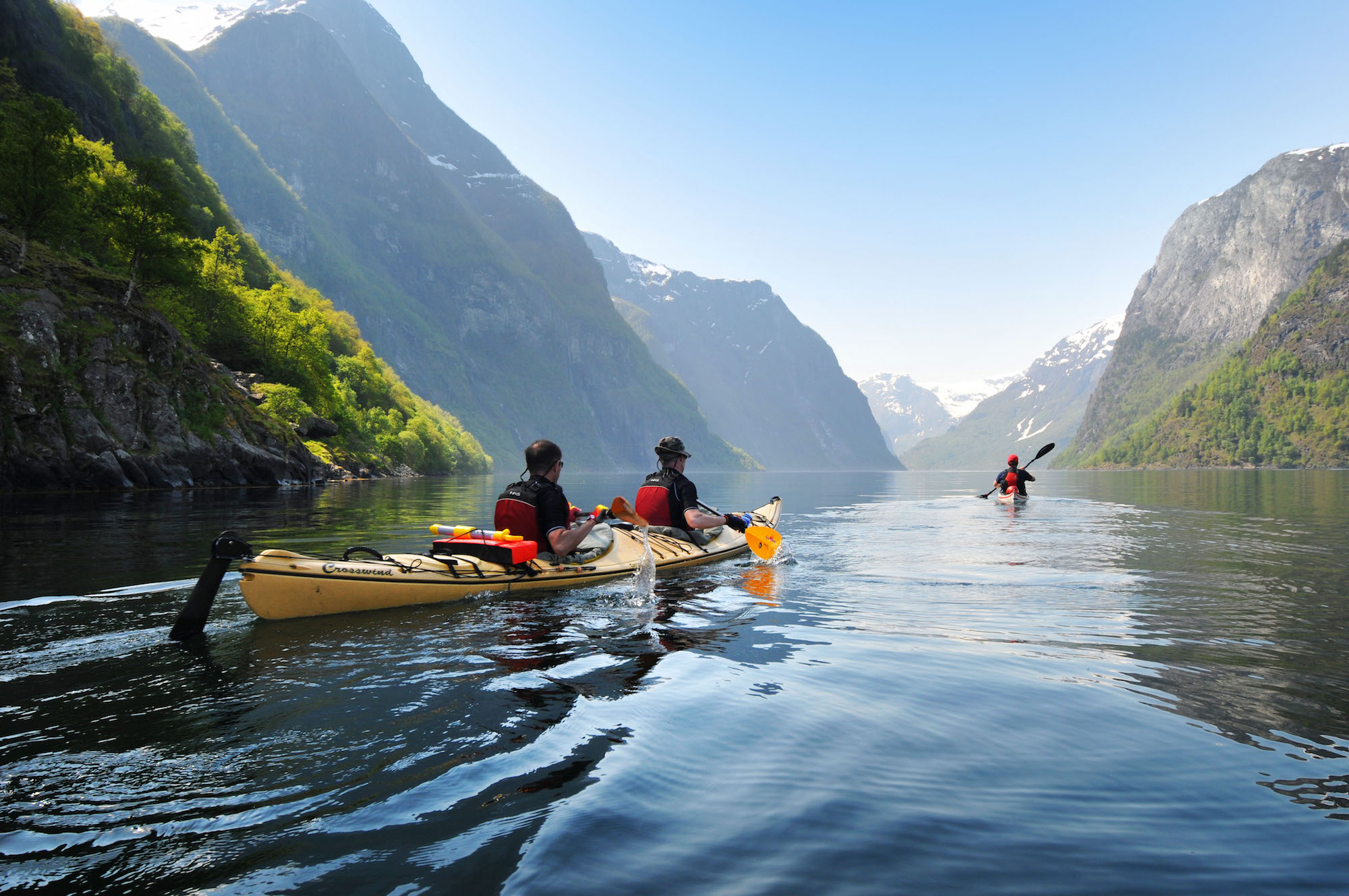 Kayaking in norway