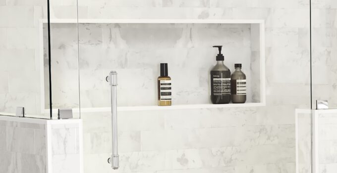 Innovative Storage Solutions with Ready-Made Shower Kits