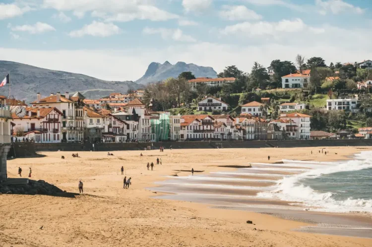 vacation in a tourist-heavy beach town