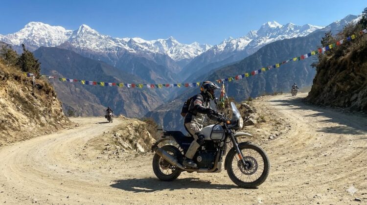 Motorcycling in Nepal